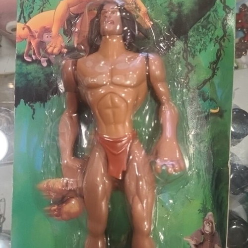 Tarzan card with figure new