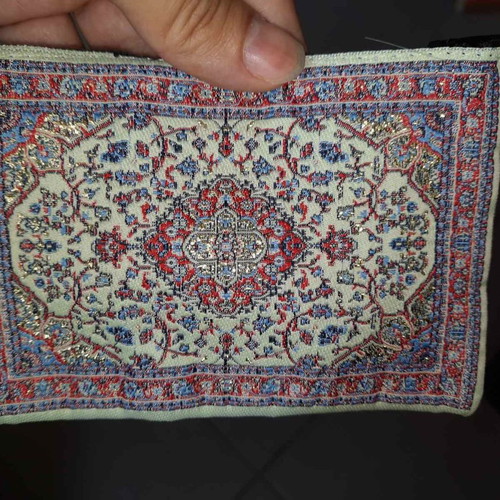 Woven ecclesiastical wallet with cross new