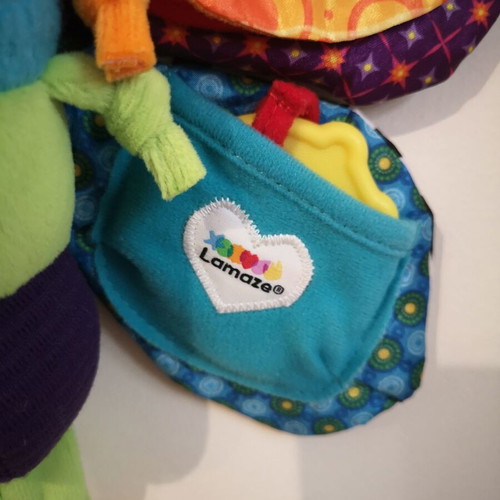 Lamaze Hanging Baby Stroller Toy with Teether Freddie like new