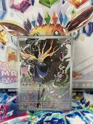 Xerneas CRI 091 illustration rare card like new