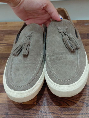 Ανδρικά καστόρινα μοκασίνια Vice Footwear μέγεθος 42 μεταχειρισμένα, μπεζ