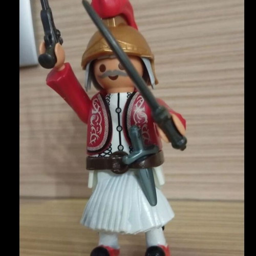 Playmobil Greek Revolution 1821 Fighter Figure, custom