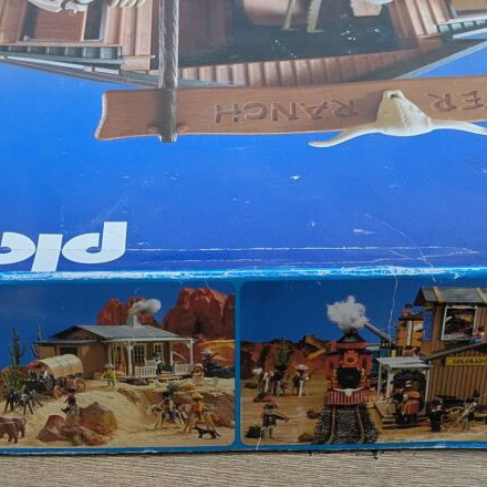 Playmobil Western 3768 Silver Ranch ранчо употребявано с кутия