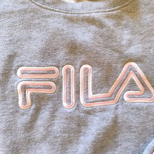 Fila kids sweatshirt like new, gray, size L