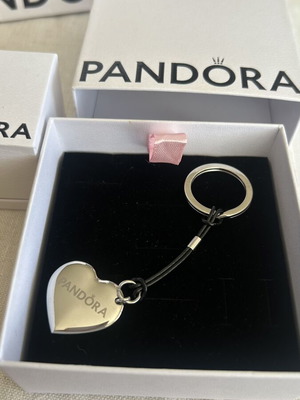 Pandora Heart-Shaped Clasp Opener like new, stainless steel