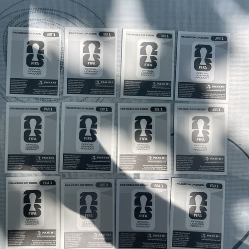 Panini FIFA World Cup 2026 team badge stickers