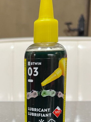 Bicycle chain lubricant like new, unused