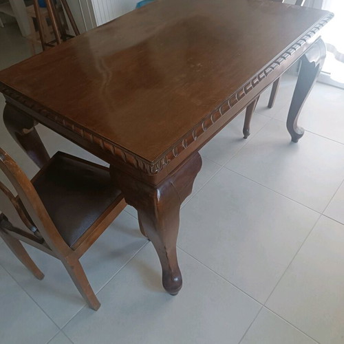 Dining table used, length 1.30 +60 extension, width 90