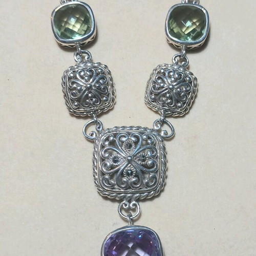 Silver necklace