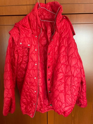 Milk White oversized jacket size Large like new
