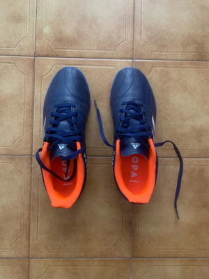 Adidas football shoes like new, unisex, size 38, blue orange