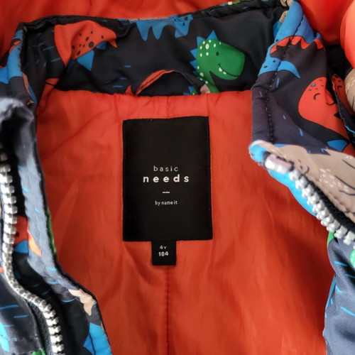 Name It dinosaur jacket used, 104 cm (4 years)