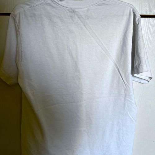 HUF T-shirt white with print size Medium like new