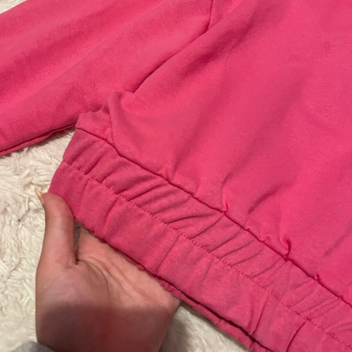 Morena Spain cropped blouse new, pink, size XS