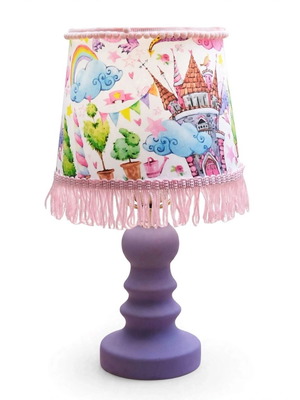 Fairyland children's table lamp with oxygen lampshade