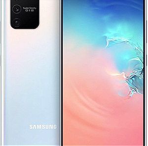 Samsung Galaxy S10 Lite, 6.7inches, Snapdragon 855, 128GB, Dual Sim, Λευκό SM-G770F/DS & 4 θήκες