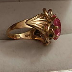 Handmade 14 Carat Ring Large, like new