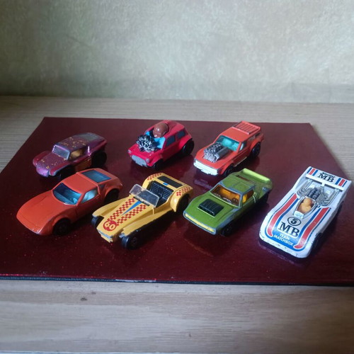 Matchbox Lesney Superfast vintage toy car collection 1970s