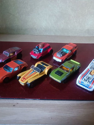 Matchbox Lesney Superfast vintage toy car collection 1970s
