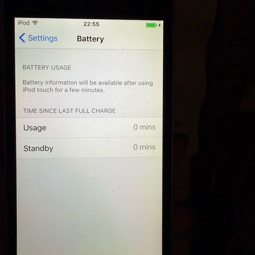 Apple iPod Touch 5th Gen 16Gb used, home button not working