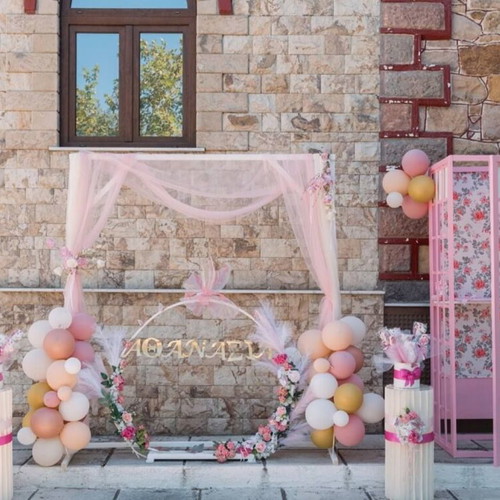 Baptism decoration set for girl like new