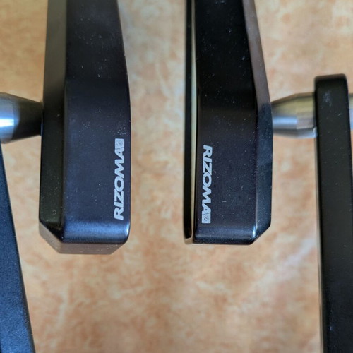 Rizoma motorcycle mirrors like new, light smoked