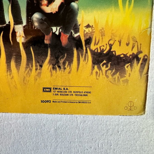 Iron Maiden vinyl record pack of two first Greek pressings