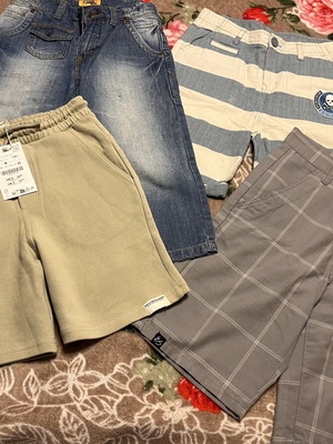 Zara shorts brand new for 8-9 years old, multicolor