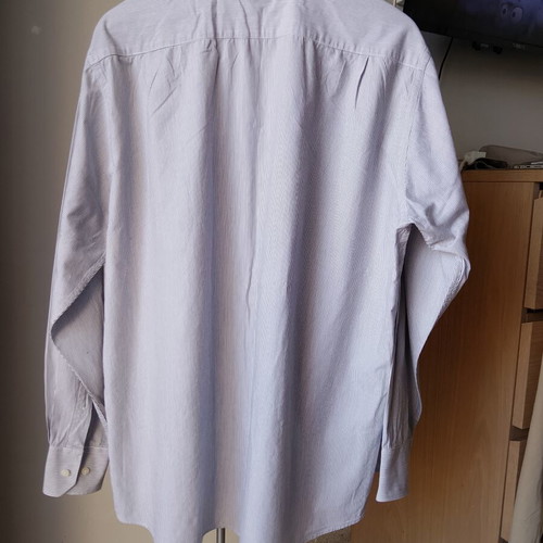 Commander men's dress shirt XL like new, gray