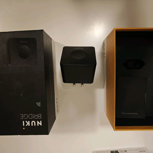 Nuki Smart Lock Pro 5th Gen and Nuki Bridge used