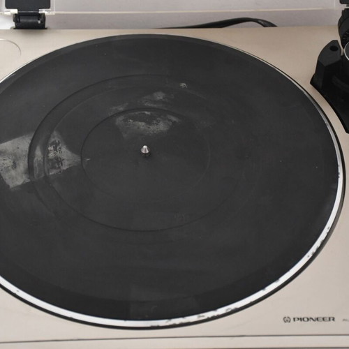Pioneer PL-2 turntable used with new belt and AT-3600L cartridge