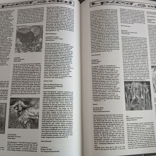 Violent Moshground #34 fanzine like new, 2000, with Morbid Angel and others