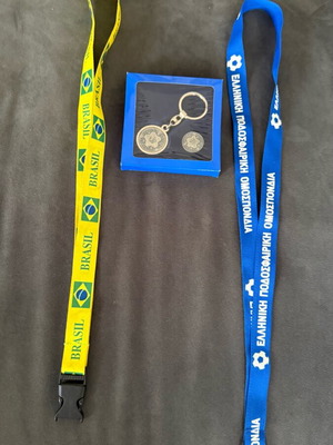 Confederations Cup 2005 Memorabilia Set Brazil Greece Official
