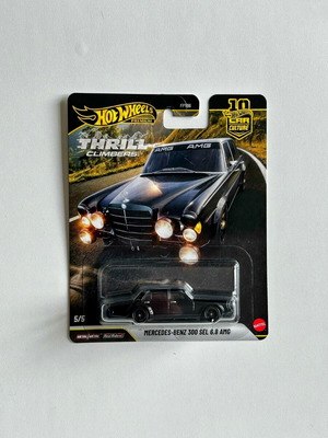 Hot Wheels Premium Pop Culture Thrill Climbers Mercedes-Benz 300 SEL 6.8 AMG καινούργιο