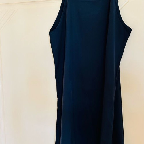 Midi dress black like new, size L