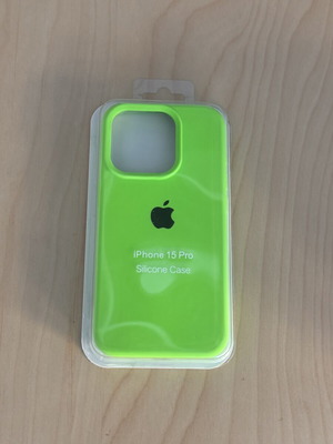 Apple iPhone 15 Pro silicone case, new