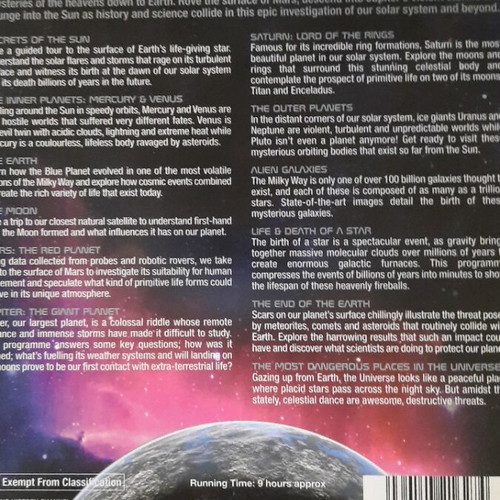 The Universe History Channel DVD like new, 2 of 3 DVDs