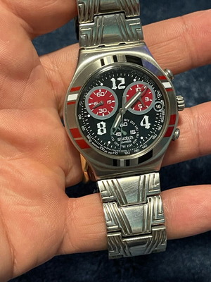 Swatch AG 2007 used, red