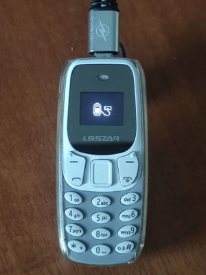 L8STAR BM10 Mini mobile phone like new, dual SIM, gray