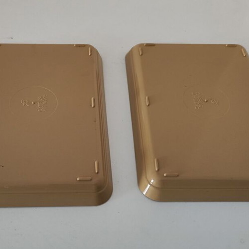 Cyprus Airways vintage serving trays set used