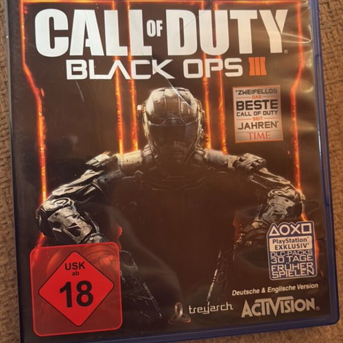 Call of Duty Black Ops 3 PS4 game