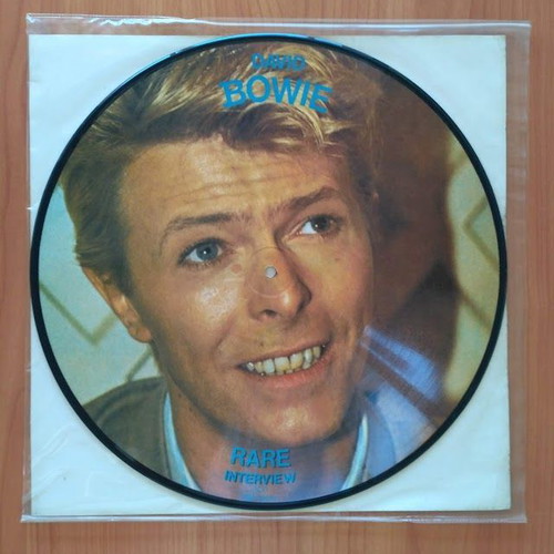 David Bowie Let's Talk Rare Interview vinyl picture disc like new