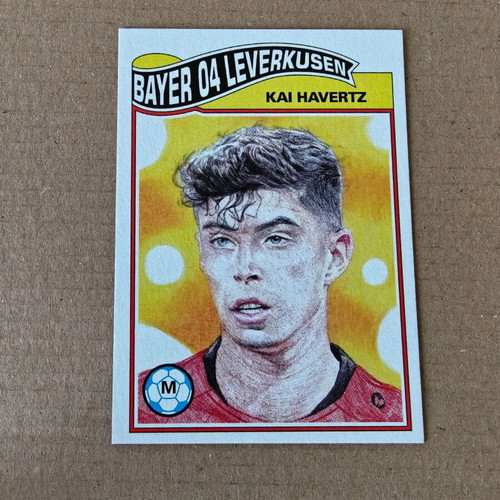 Kai Havertz Bayer 04 Leverkusen 2019 Topps Living UCL card No. 184 like new
