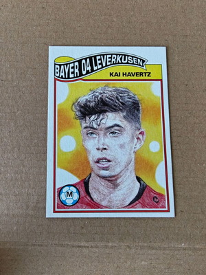 Kai Havertz Bayer 04 Leverkusen 2019 Topps Living UCL card No. 184 like new