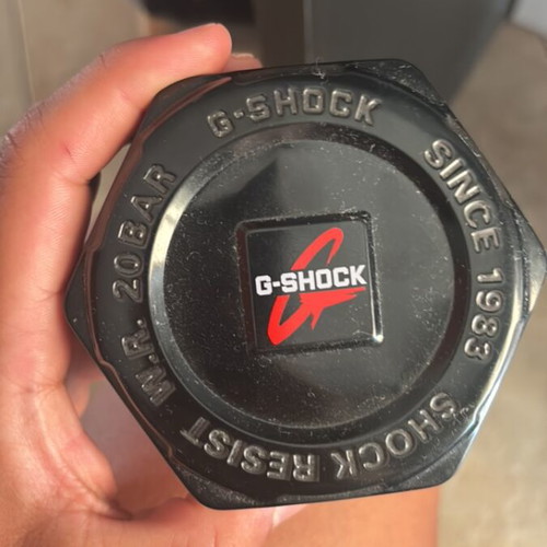 Casio G-SHOCK AW-591 watch like new, black and blue
