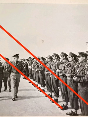 Φωτογραφία επίσκεψης Αϊζενχάουερ στη Θεσσαλονίκη 1951 μεταχειρισμένη