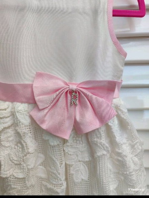 Mini Raxevsky Kipour dress No 3 like new with 3d flowers
