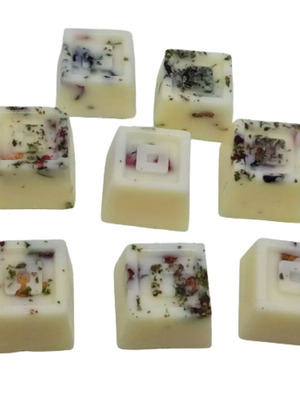 Σετ 8 τεμαχίων wax melts από κερί σόγιας με άρωμα Lolipop