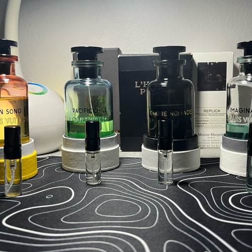 Louis Vuitton Tester Sample 4 Fragrances Discovery Pack New