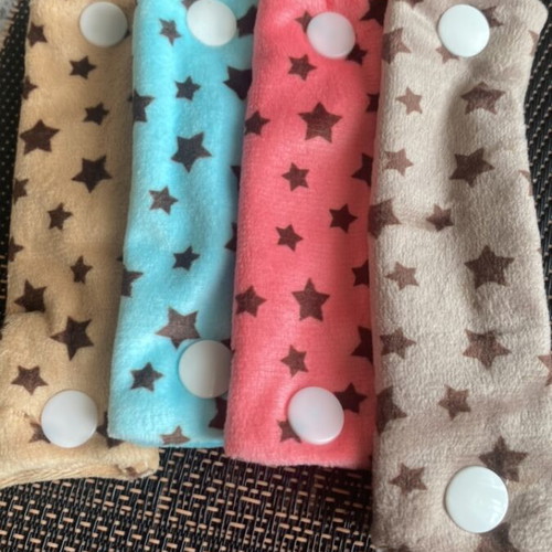 Fabric Curl Clips Set like new for wet hair